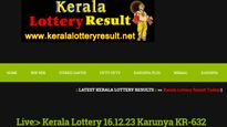 Kerala Lottery Winning Numbers For Karunya (KR-632): Check Results