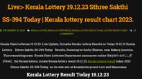 Sthree Sakthi (SS-394) Results For Dec 19: Check Winning Numbers For 19.12.23