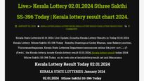 Sthree Sakthi (SS-396) Results For Jan 2: Check Kerala Lottery Winning Numbers