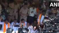 Karnataka BJP Stages Protest In Bengaluru To Counter Ruling Cong Dharna In Delhi