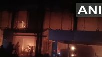 Karnataka Car Showroom Fire: Six Vehicles Gutted In Shivamogga | Video