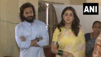 Lok Sabha Election 2024 Phase 3: Genelia, Riteish Deshmukh Cast Their Votes In Latur
