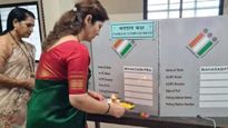 Maharashtra Women Commission Chief Booked For EVM Puja At Polling Booth