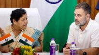 Rahul Gandhi Meets Manipur Gov Anusuiya Uikey, Urges Govt. To Restore Peace, Extends Support