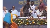 Bengaluru: Watch How A Man Breach Karnataka CM Siddaramaiah's Security At An Event