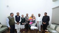 Eknath Shinde, Fadnavis, Pawar Meet Amit Shah At His Residence; Suspense Continues Over Next Maha CM