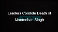 Punjab and Haryana Political Leaders Express Condolences Following Manmohan Singh's Death