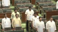 Maha Vikas Aghadi MLAs Boycott Oath-Taking Ceremony In Maharashtra Assembly Amid EVM Allegations