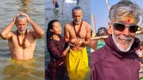 Maha Kumbh Mela: Milind Soman, Ankita Konwar Take Holy Dip At Triveni Sangam