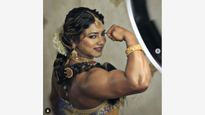 Muscles And Saree? Karnataka’s Fitness Star Shatters Stereotypes In Viral Bridal Shoot