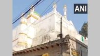 ASI Begins Whitewashing Shahi Jama Masjid In Sambhal After High Court Order