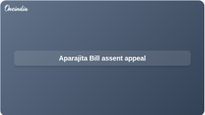Aparajita Bill assent urged as Abhishek Banerjee appeals for PM Modi action