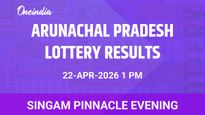 Arunachal Pradesh Singam Pinnacle Evening Winners 22 April: 1st Prize INR 26,03,000