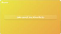 Hate speech law: Supreme Court says it cannot compel Parliament to legislate