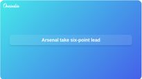 Premier League title race: Arsenal take six-point lead after Fulham win