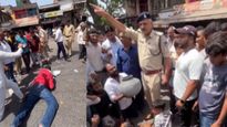 Man Crawls On Road Asking ‘Pani Dedo’ Amid Protest As Major Water Crisis Hits Indore; Watch