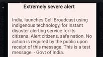 Emergency Alert Flashes on Bengaluru Mobile Phones as Govt Tests Warning System 