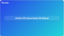 Article 370 abrogation strengthens Ek Bharat vision, says LG Manoj Sinha in Jammu and Kashmir