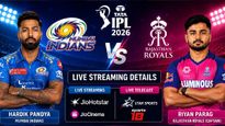 Mumbai Indians Vs Rajasthan Royals IPL 2026 Match 69 LIVE Streaming Details