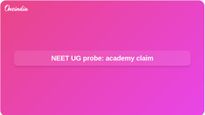 NEET UG paper leak probe: Academy says Tejas Shah sought physics clarification from Manisha Havaldar