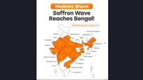 Saffron Map 2026: BJP Fills Up India’s Political Map, Bengal Win Turns East Saffron