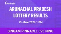 Arunachal Pradesh Singam Pinnacle Eve Ning Winners 13 May Official Results