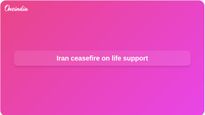 Iran ceasefire on life support, Trump says, after rejecting Tehran proposal