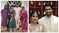 Upendra's Nephew Niranjan Sudhindra Gets Engaged To Sanjana - See Photos