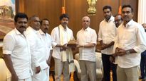 TVK Chief Vijay Meets Governor, Stakes Claim To Form Next Govt In Tamil Nadu