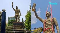 Lionel Messi's 70 Foot Statue Removed In Kolkata Less Than A Year After Installation; Here's Why