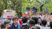Cockroach Janta Party Protest At Jantar Mantar: In Pics; Students Demand Dharmendra Pradhan's Resignation