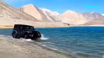 Ladakh Imposes ₹2 Lakh Fine On Four Tourists For Illegal Off-Roading In Pangong Lake