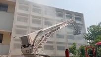Delhi Fire: Fire Tenders Douse Massive Fire At School of Planning Building In ITO Area