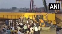 Crane Collapses At Jewar Expressway Construction Site In Faridabad, At Least 5 Workers Feared Trapped