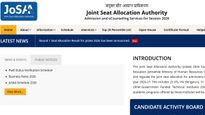 JoSAA Counselling 2026 Round 1 Seat Allotment Released; Candidates Can Check Results at josaa.nic.in