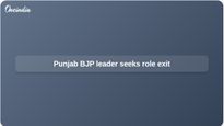 Punjab BJP leader Jagmohan Singh Raju seeks to step back from organisational role ahead of elections