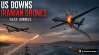 Strait Of Hormuz Tensions: US Knocks Down Two Iranian Drones