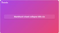 Mankhurd chawl collapse after heavy rain kills six; NDRF-led search continues