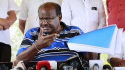 Kumaraswamy Lit Up His House Using Stolen Electricity During Deepavali, Alleges Congress