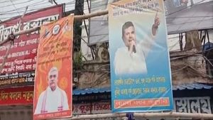এবার হাওড়ায় শুভেন্দু অধিকীরার নামে পোস্টার