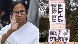 পাঁচ বছর পরে নন্দীগ্রামে মুখ্যমন্ত্রী! সভার আগে মমতার নামে গোব্যাক পোস্টারে উত্তেজনা  