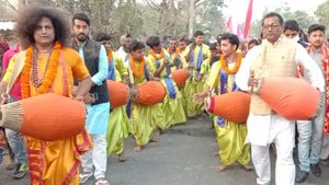 খোল বাঁচানোর উদ্যোগ সুন্দরবনে, বেরোল শোভাযাত্রা