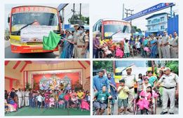 মানুষের পাশে  হাওড়া গ্রামীণ জেলা পুলিশ, হাত ধরে দেখালো পুজো  