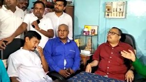 নন্দীগ্রাম বিজেপিতে বিরাট ভাঙন, কুণালের সভায় নন্দীগ্রামের আহ্বায়কের যোগদানে বাধা
