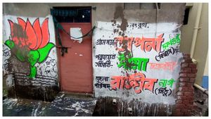 Panchayat Election 2023: বিজেপির দেওয়াল লিখনে কাদা! গেরুয়া শিবিরের অভিযোগ কী কী বলছে তৃণমূল