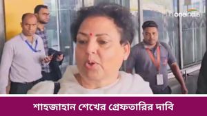 Sandeshkhali: 'ডর কে আগে জিত হ্যায়'...সন্দেশখালিতে পা রেখেই শাহজাহান শেখের গ্রেফতারি দাবি রেখা শর্মার