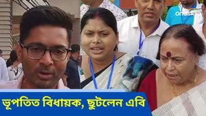 ভূপতিত বিধায়ক, সাংবাদিক বৈঠক ফেলেই ছুটলেন অভিষেক! লোকসভা নির্বাচনের আগে কড়া বার্তা