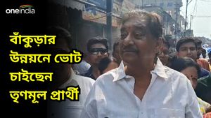 দেশ থেকে অশুভ শক্তির বিনাশ হোক, শোভাযাত্রায় বেরিয়ে মন্দিরে পুজো দিলেন তৃণমূলের অরূপ চক্রবর্তী 