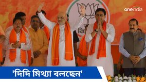 ইতিমধ্যেই সংখ্যাগরিষ্ঠ মোদী! দিদি মিথ্যা বলছেন, বনগাঁর সভা থেকে তীব্র আক্রমণ অমিত শাহের