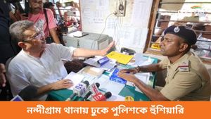 বিজেপি নেতার মা খুন! নন্দীগ্রাম থানায় ঢুকে পুলিশকে হুঁশিয়ারি শুভেন্দু অধিকারীর 